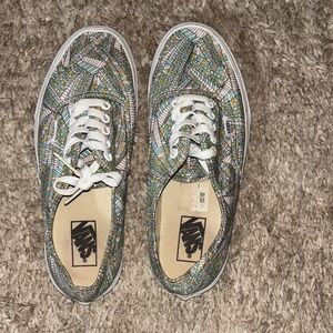 Vans Women's Geometric Multicolor Sneakers